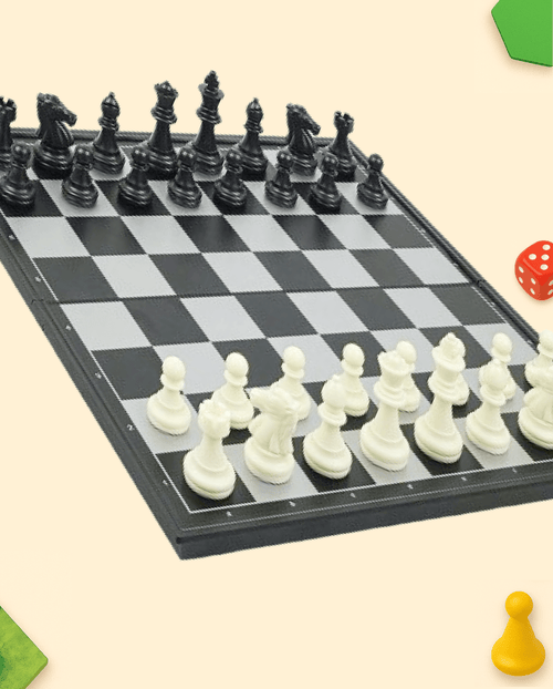 Échecs, Dames & Backgammon Magnétiques 3 en 1